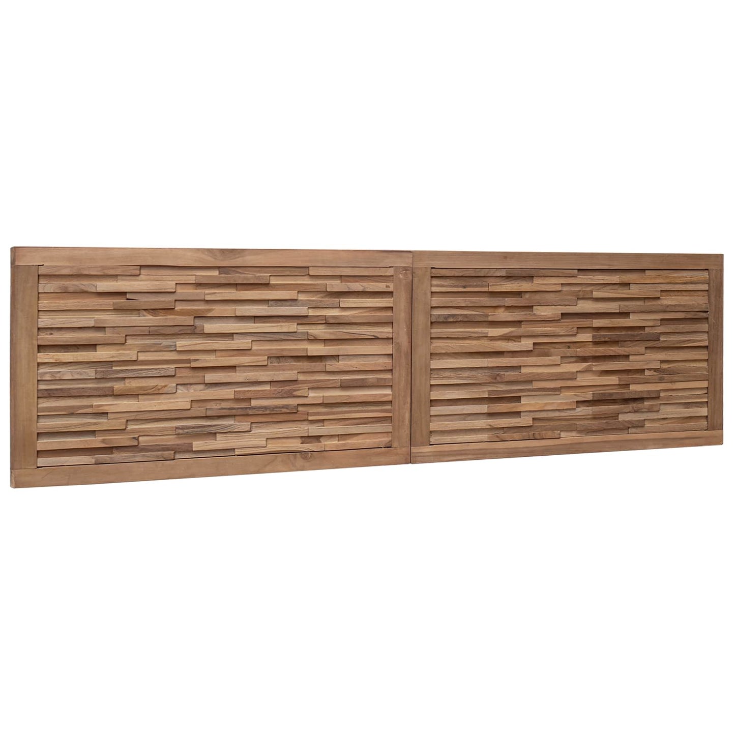 Headboard Natural Solid Teak Wood