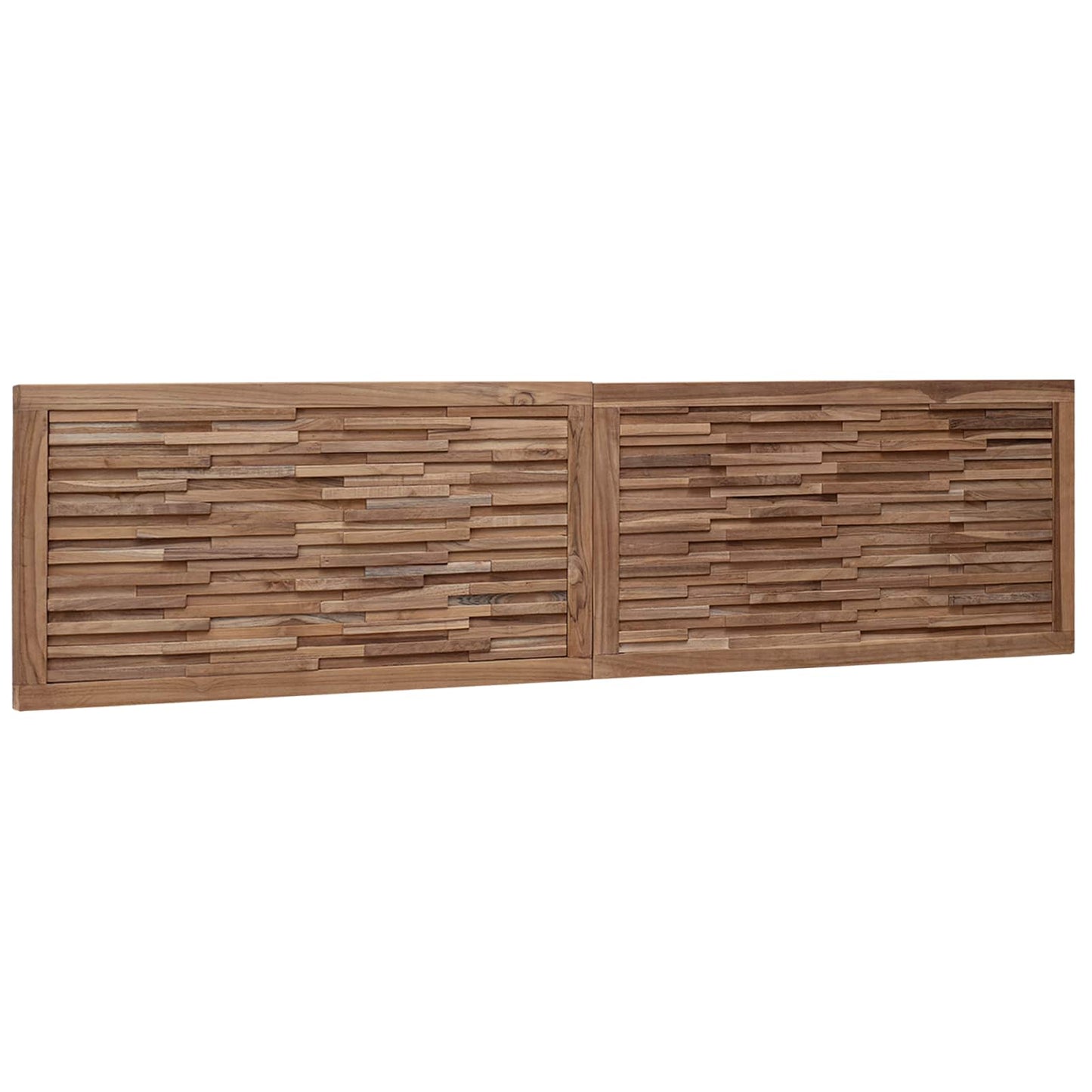 Headboard Natural Solid Teak Wood