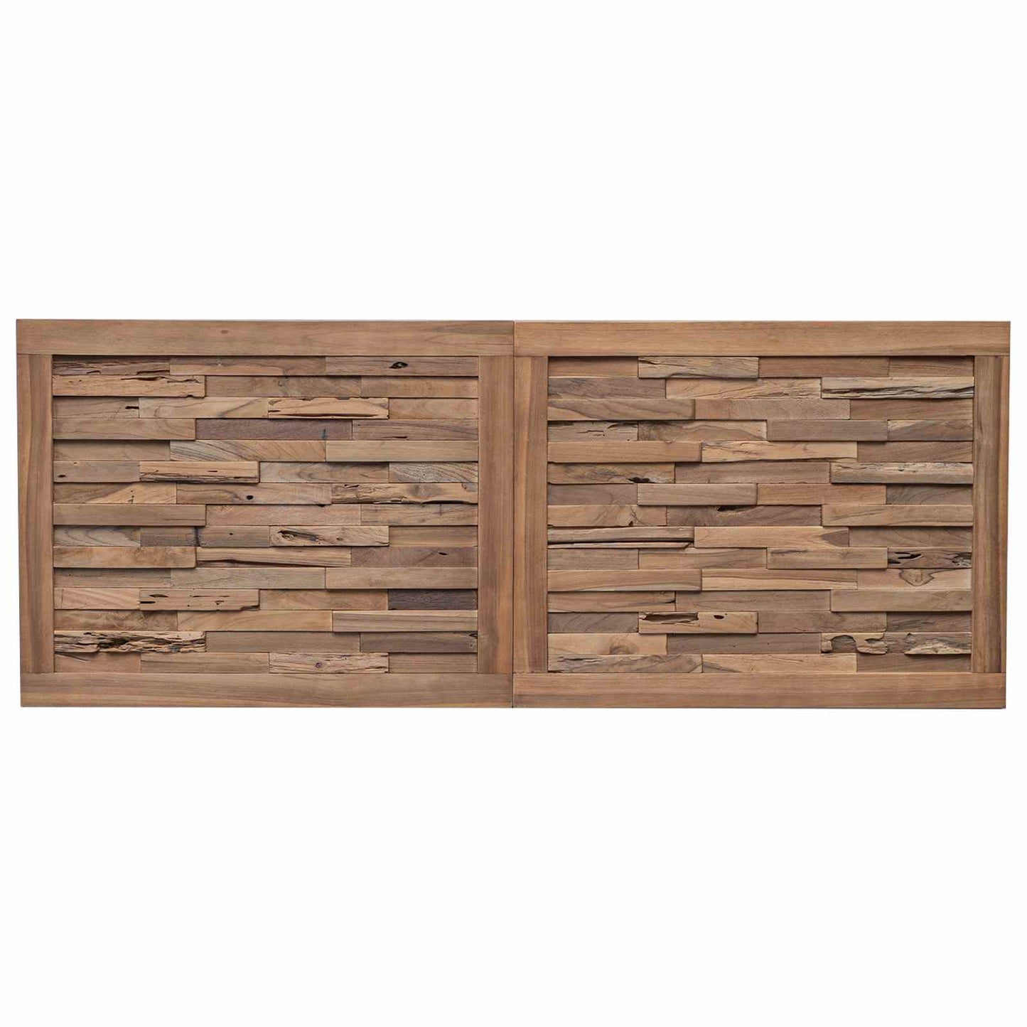 Headboard Natural Solid Teak Wood