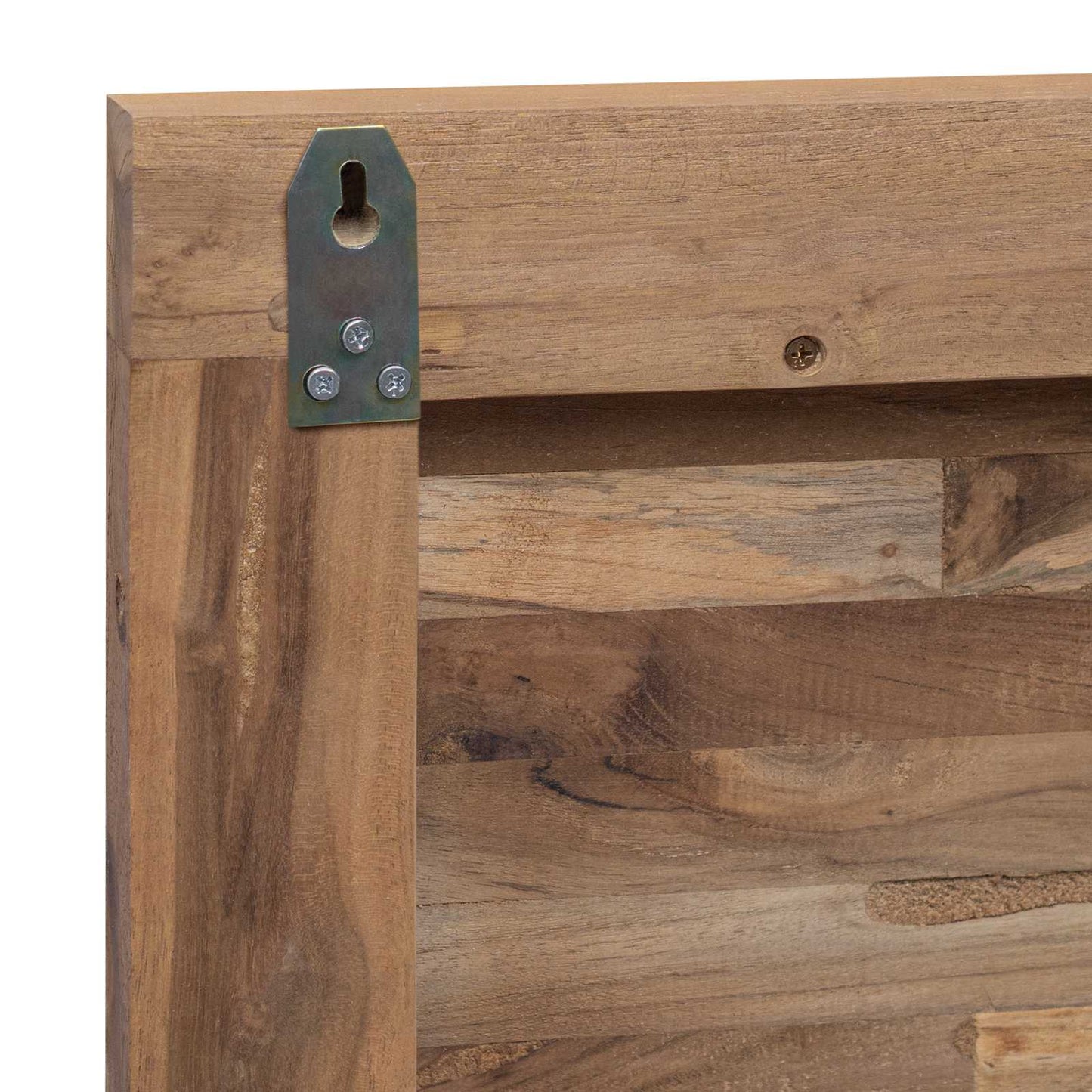 Headboard Natural Solid Teak Wood