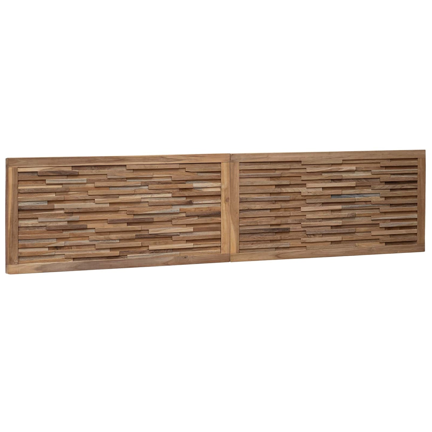 Headboard Natural Solid Teak Wood
