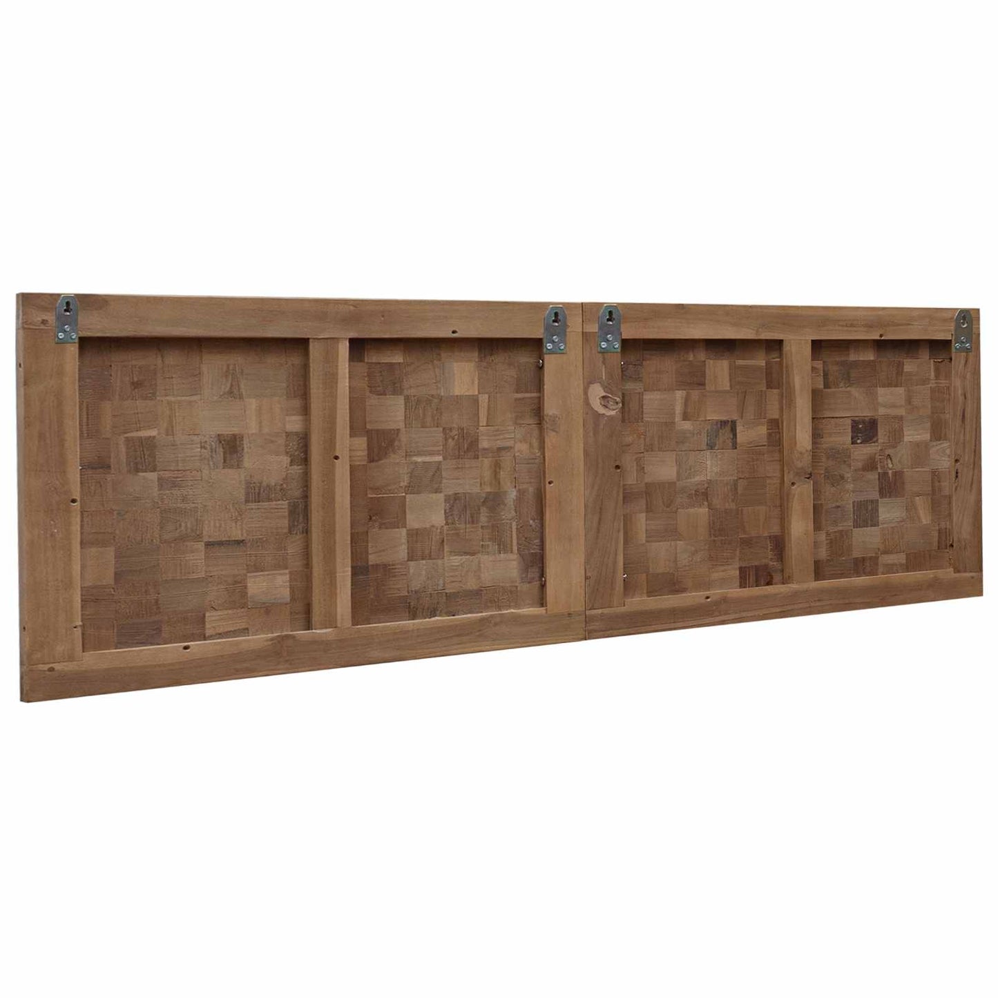 Headboard Natural Solid Teak Wood