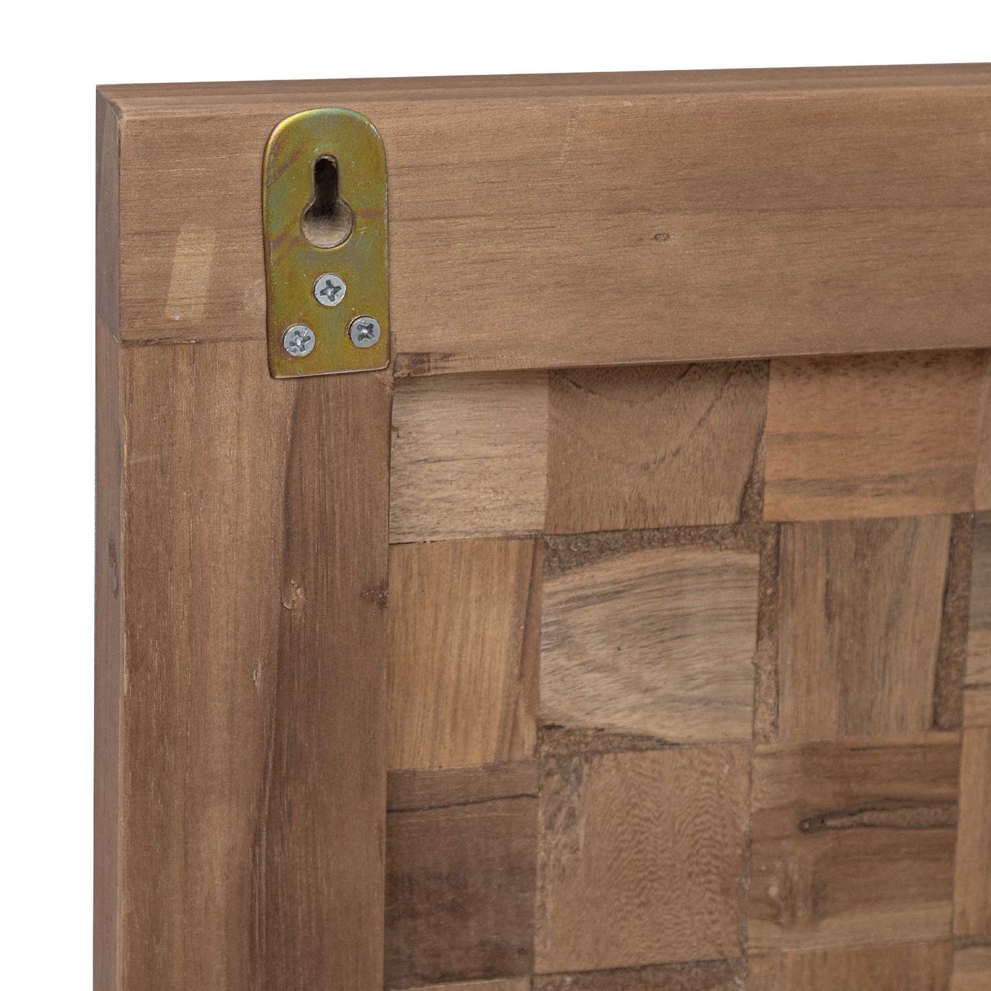 Headboard Natural Solid Teak Wood