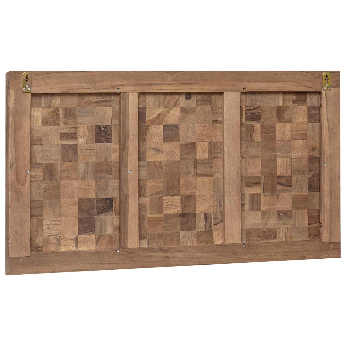 Headboard Natural Solid Teak Wood