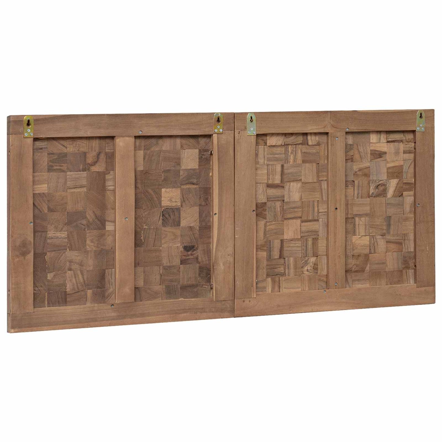Headboard Natural Solid Teak Wood