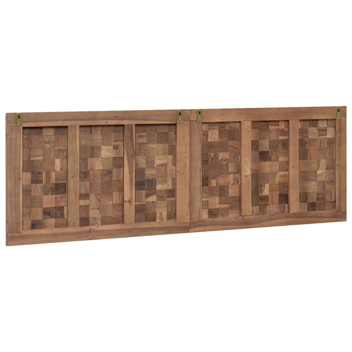 Headboard Natural Solid Teak Wood