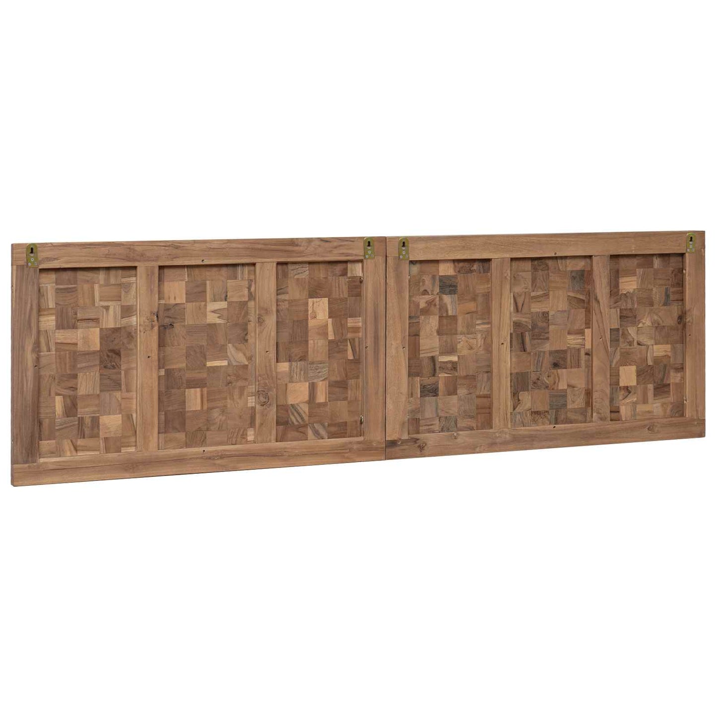 Headboard Natural Solid Teak Wood
