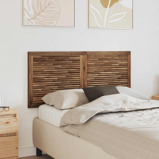 Bed Headboard Natural Solid Teak Wood