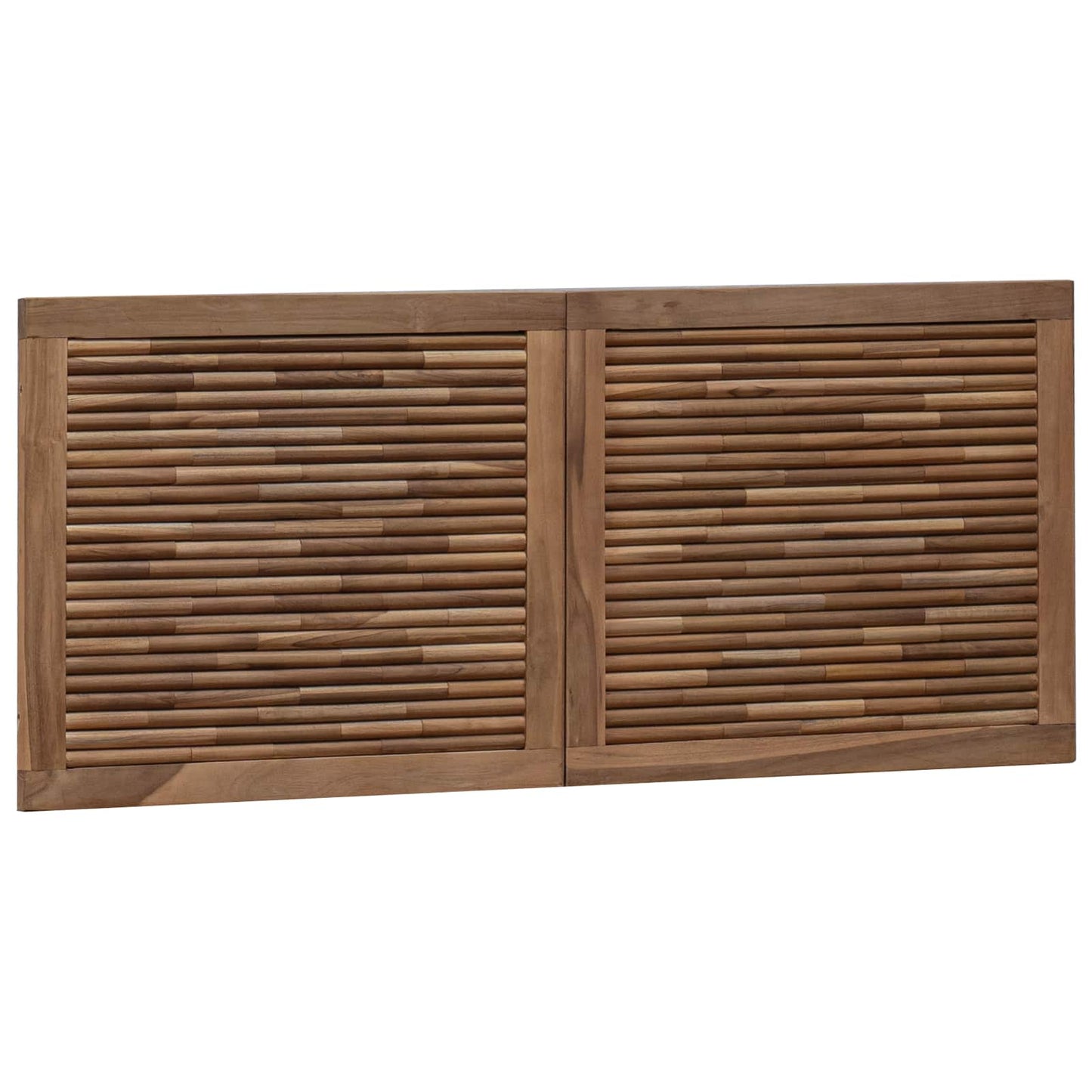 Bed Headboard Natural Solid Teak Wood