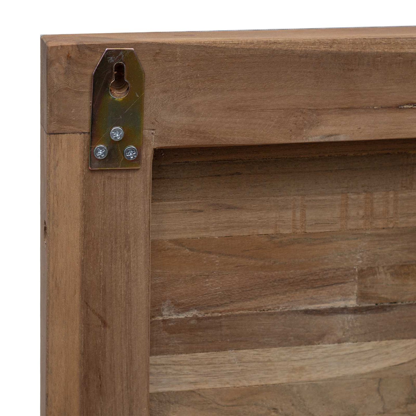 Headboard Natural Solid Teak Wood