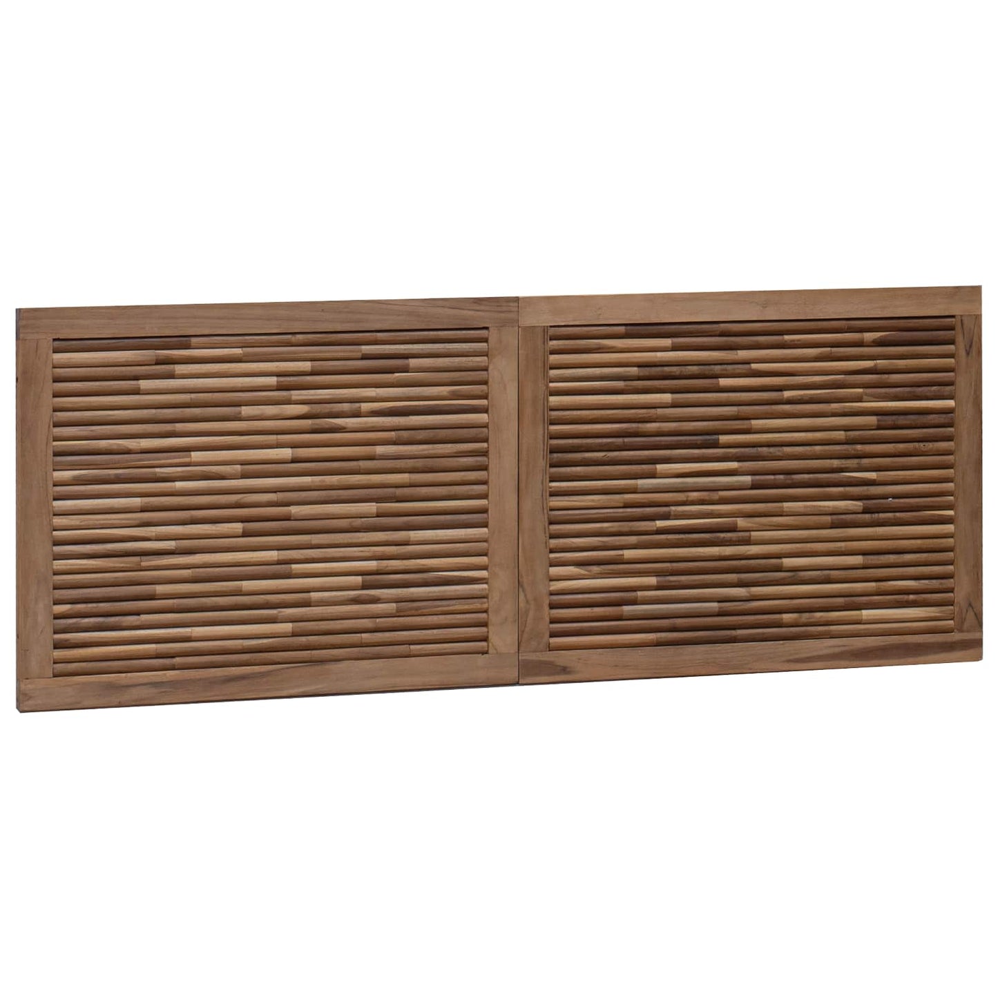 Headboard Natural Solid Teak Wood