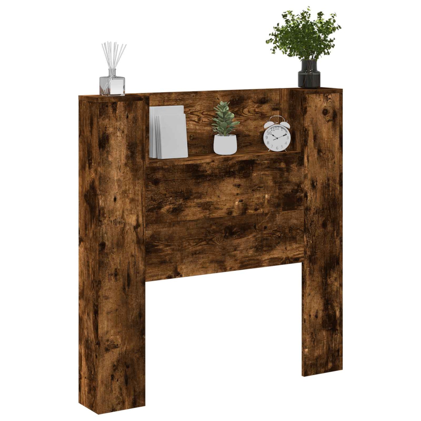 Headboard Smoked Oak Engineered Wood