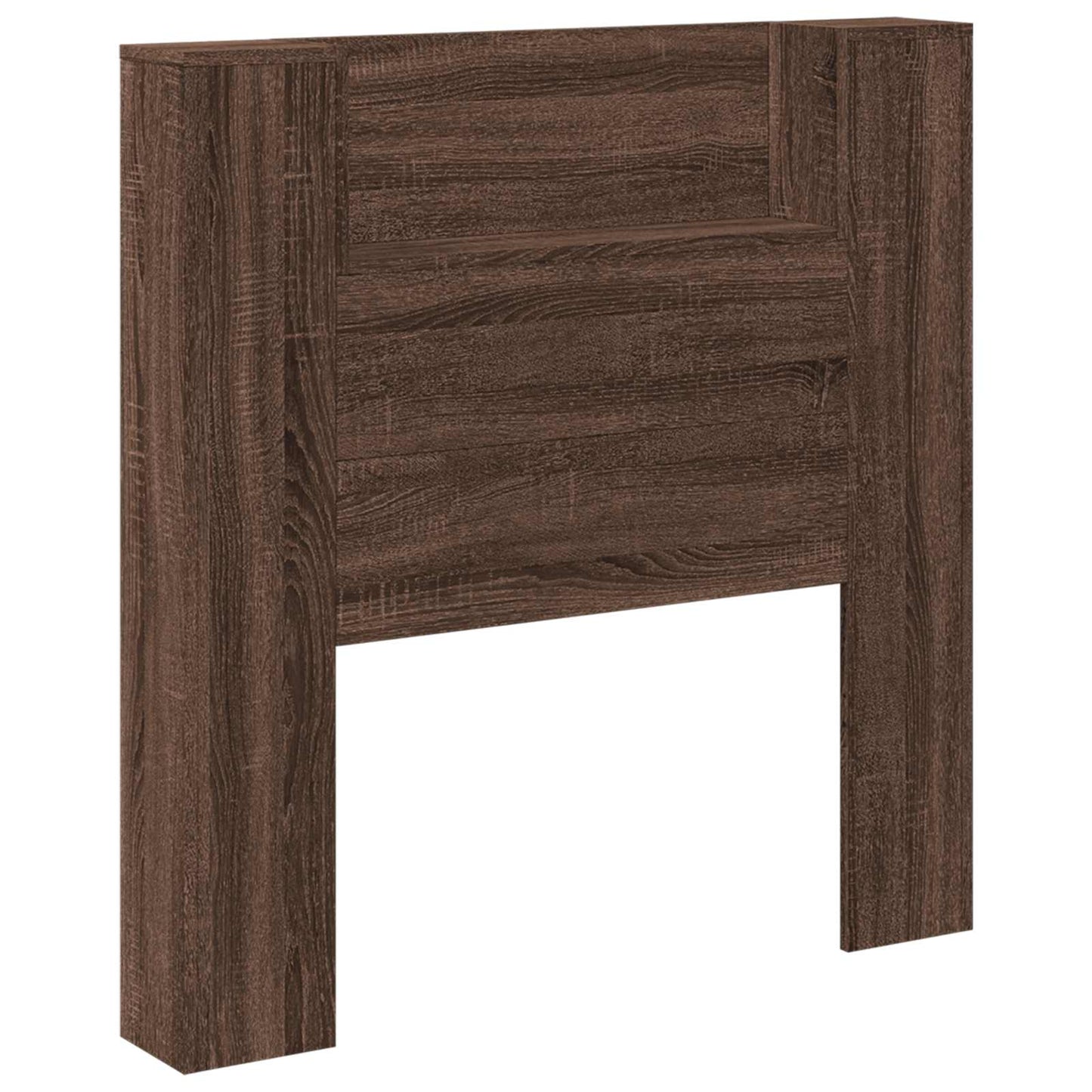 Headboard Brown Oak 100 x 16.5 x 103.5 cm Engineered Wood