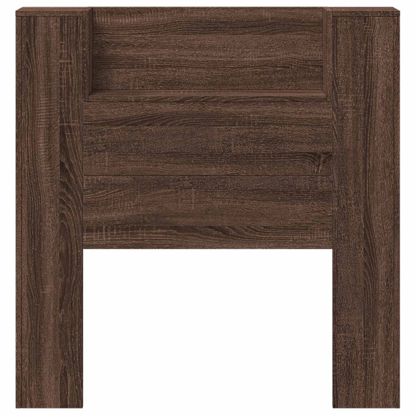 Headboard Brown Oak 100 x 16.5 x 103.5 cm Engineered Wood