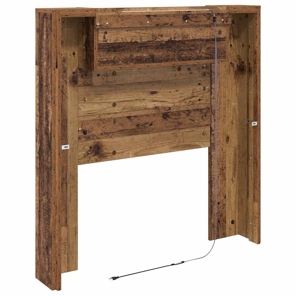 Headboard Old Wood 100 x 15 x 103.5 cm Engineered Wood