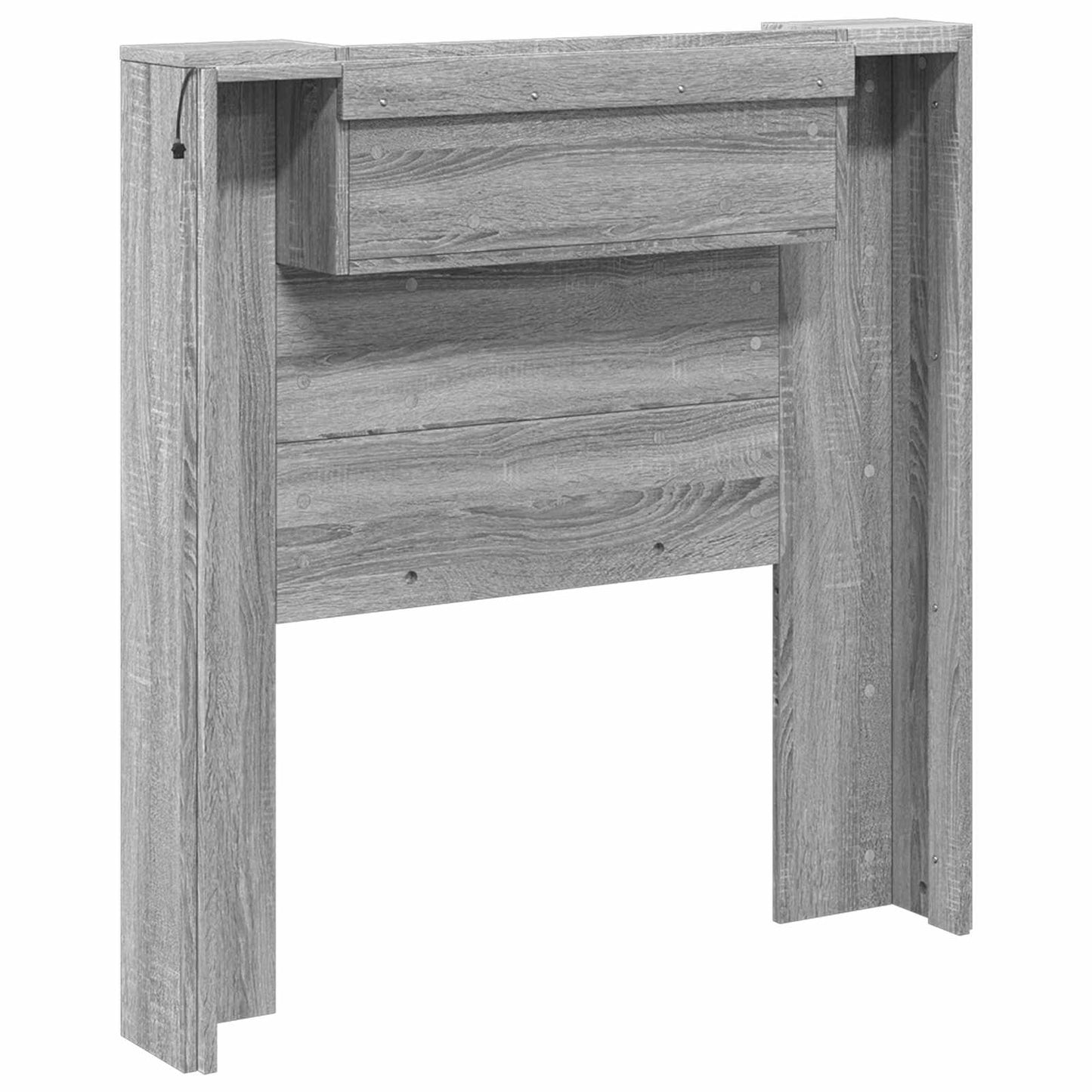 Headboard Grey Sonoma 100 x 16.5 x 103.5 cm Engineered Wood