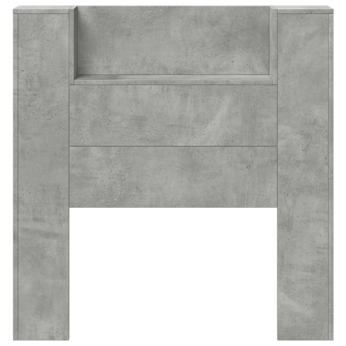 Headboard Concrete Grey 100 x 16.5 x 103.5 cm Engineered Wood