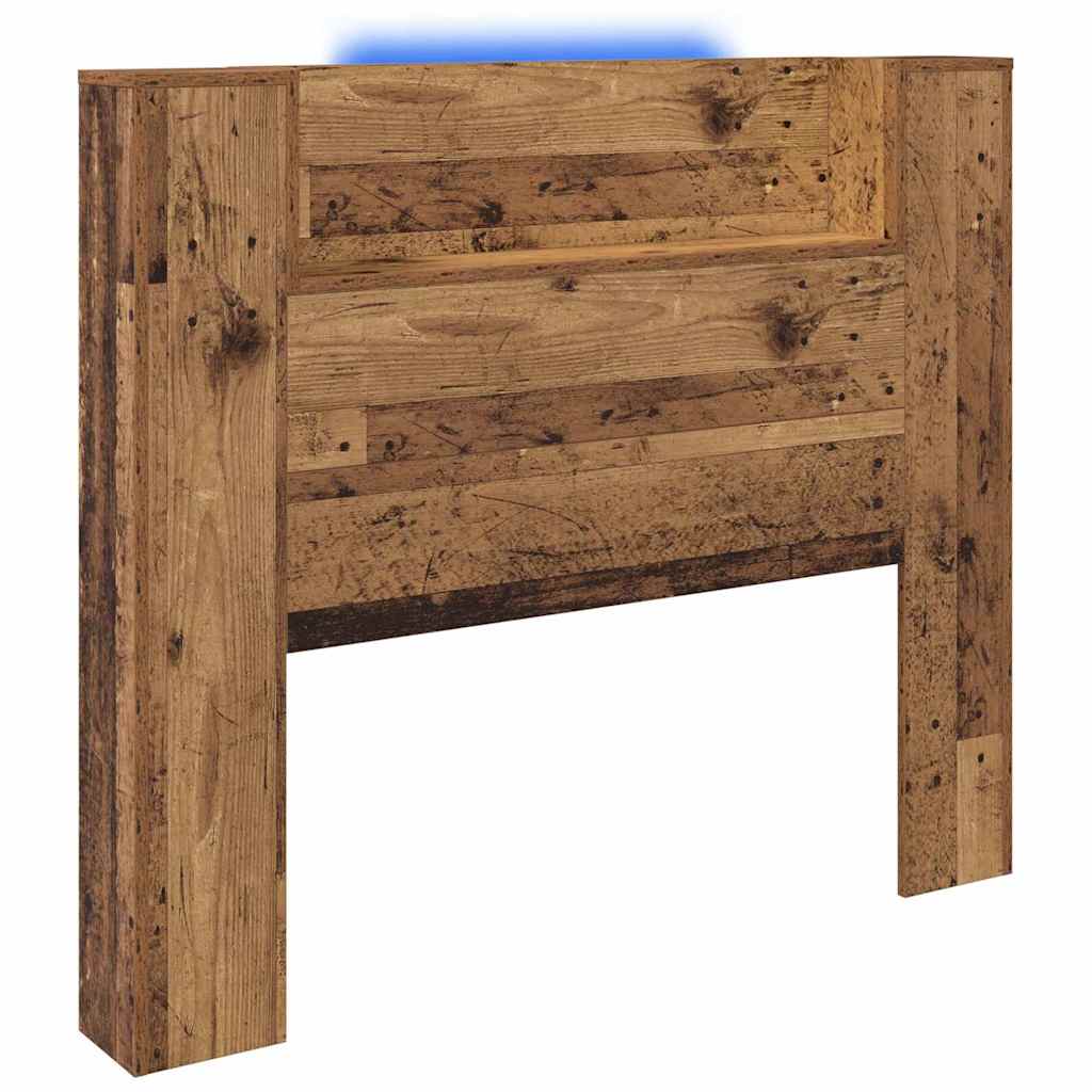 Headboard Old Wood 120 x 15 x 103.5 cm Engineered Wood
