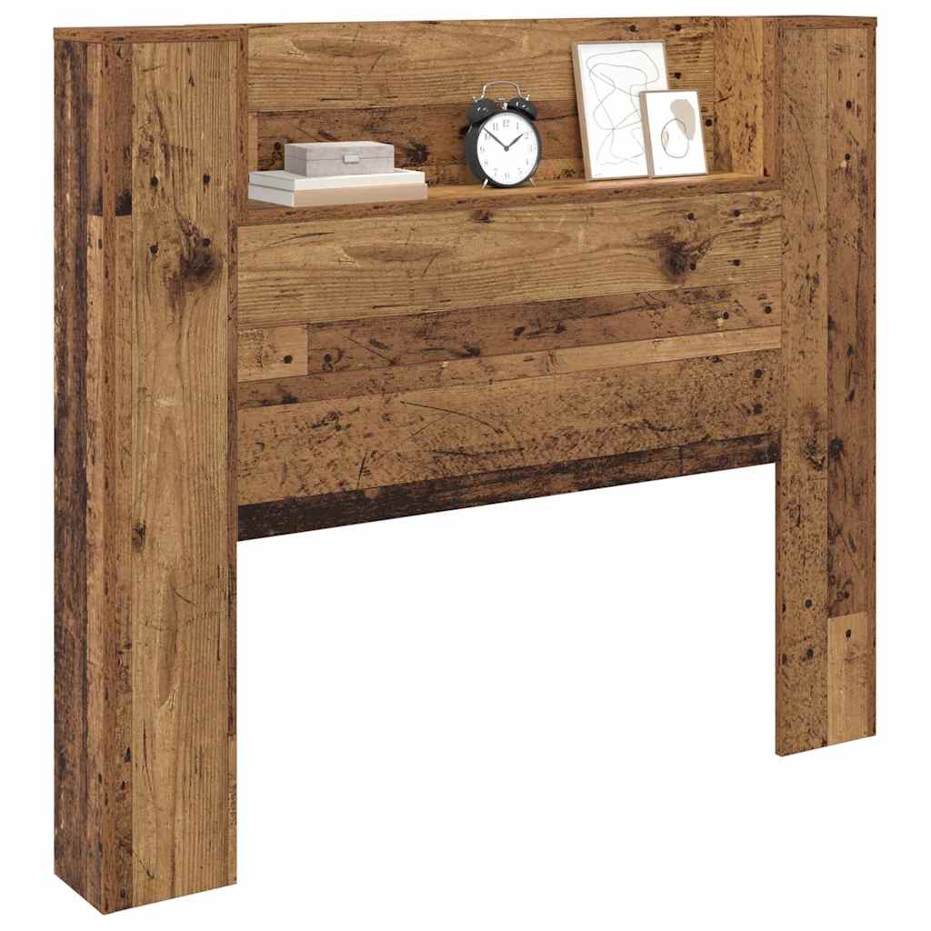 Headboard Old Wood 120 x 15 x 103.5 cm Engineered Wood