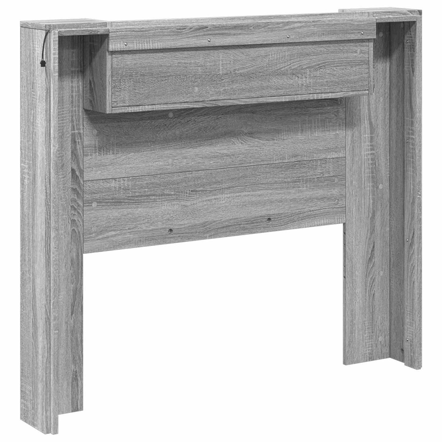 Headboard Grey Sonoma 120 x 16.5 x 103.5 cm Engineered Wood