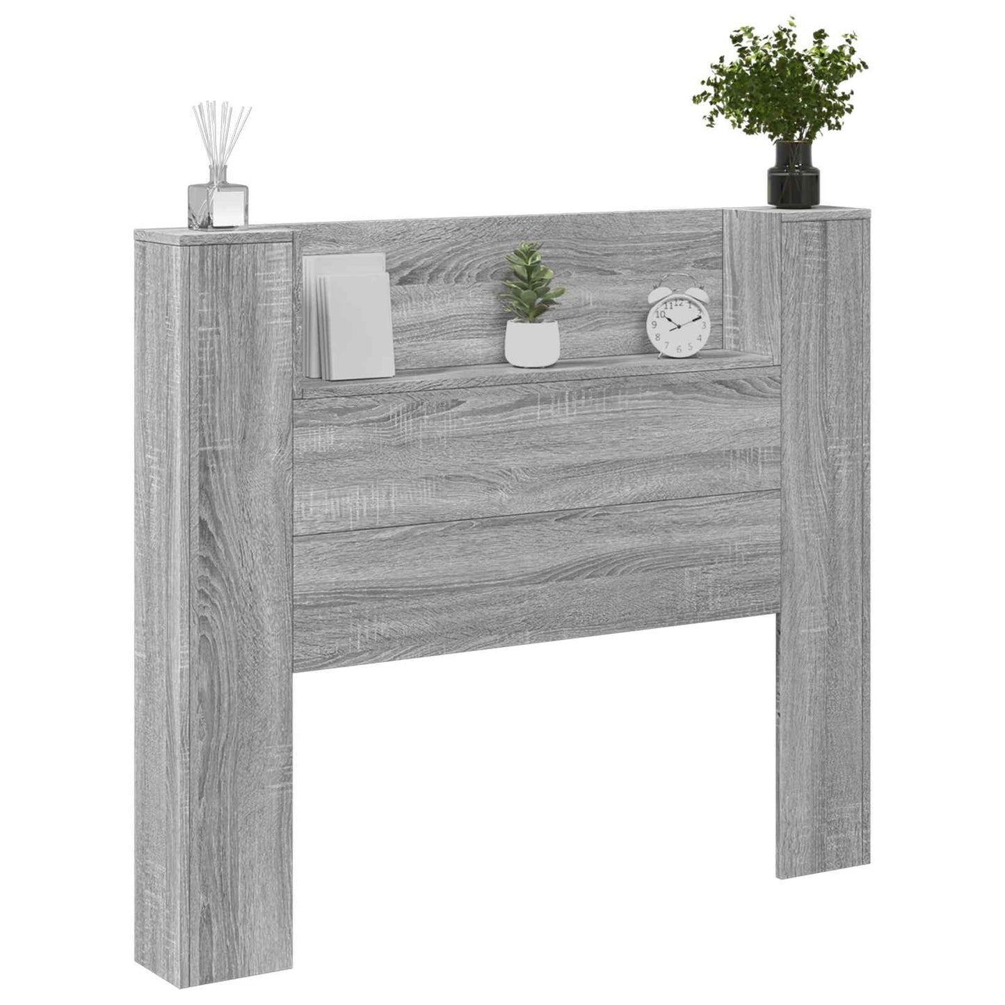 Headboard Grey Sonoma 120 x 16.5 x 103.5 cm Engineered Wood