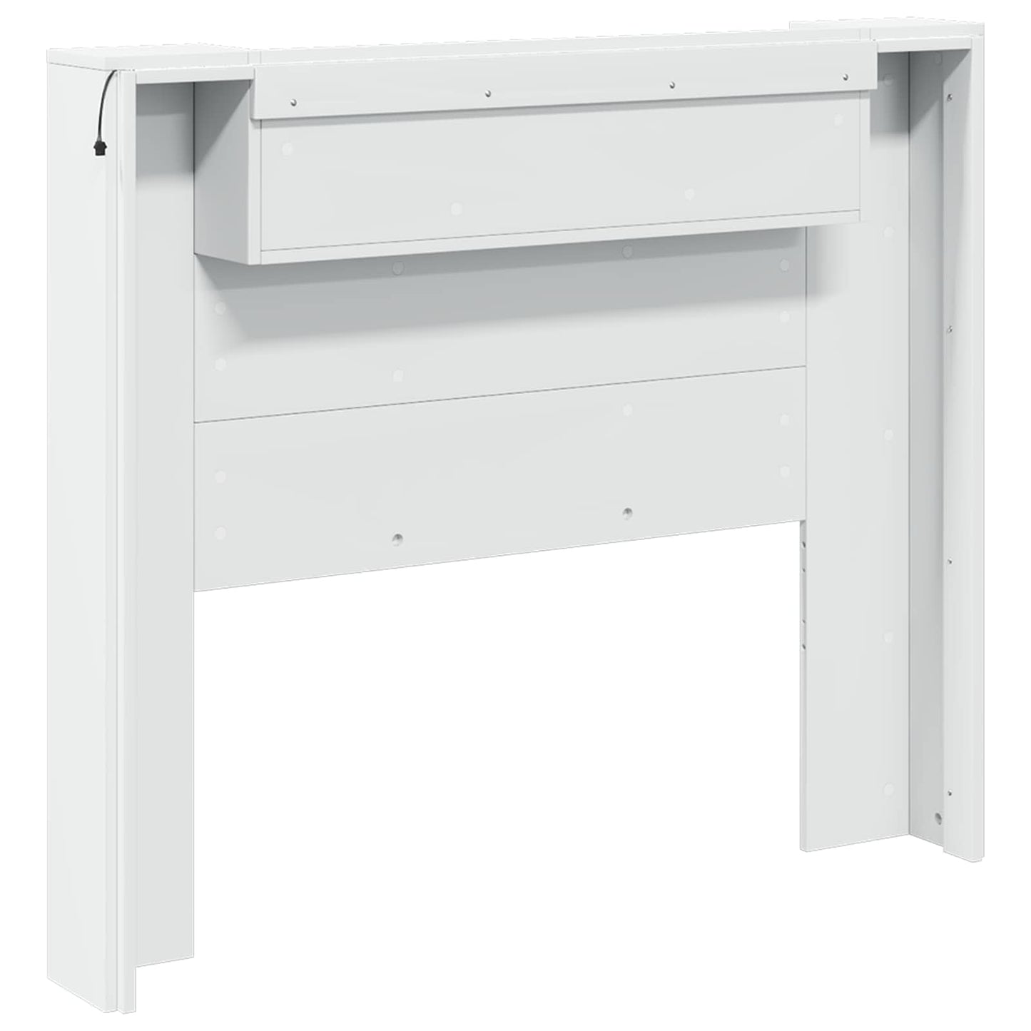 Headboard White Engineered Wood