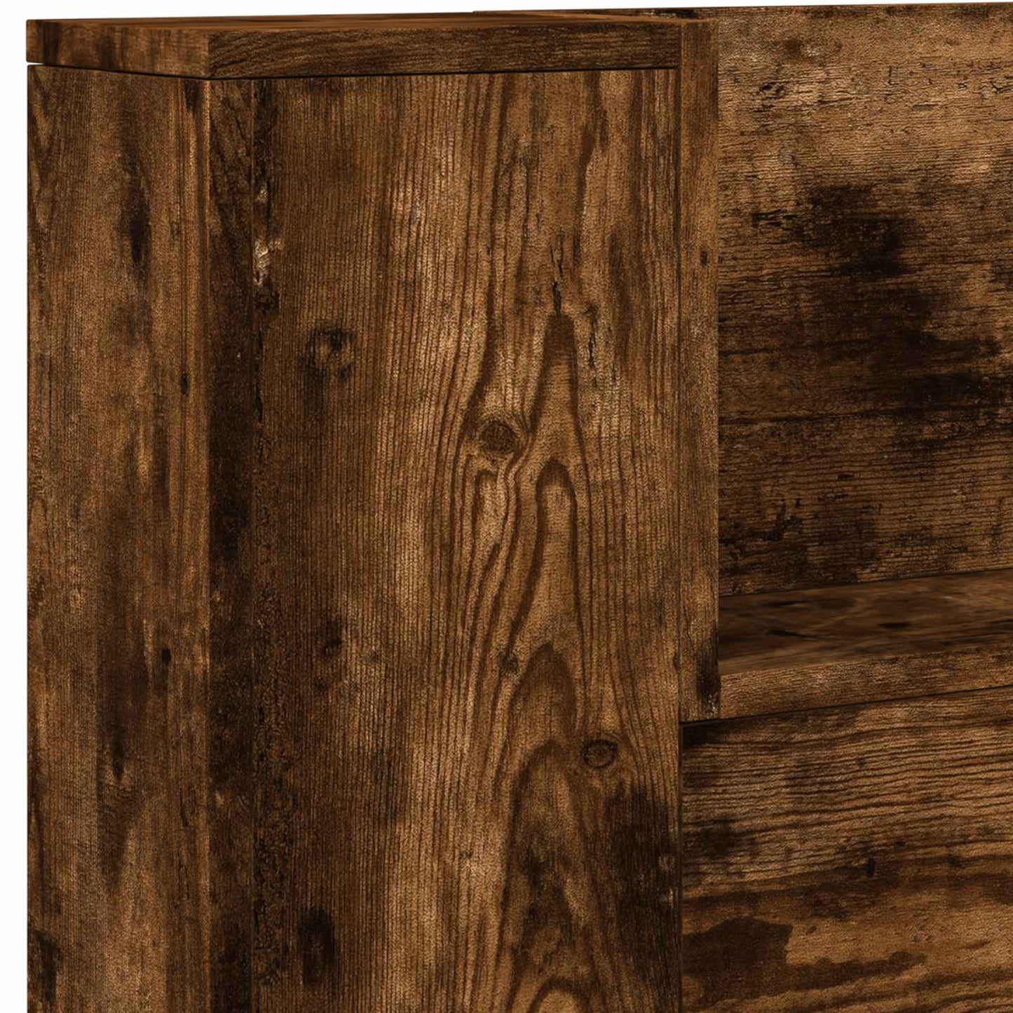 Headboard Smoked Oak Engineered Wood