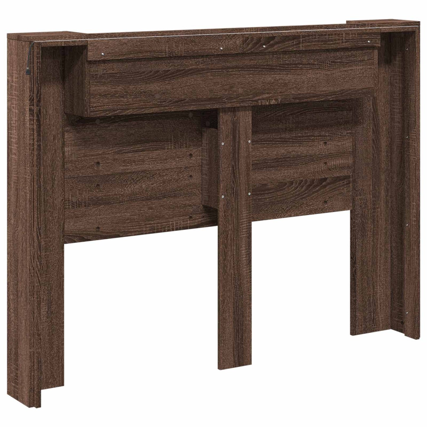 Headboard Brown Oak Engineered Wood