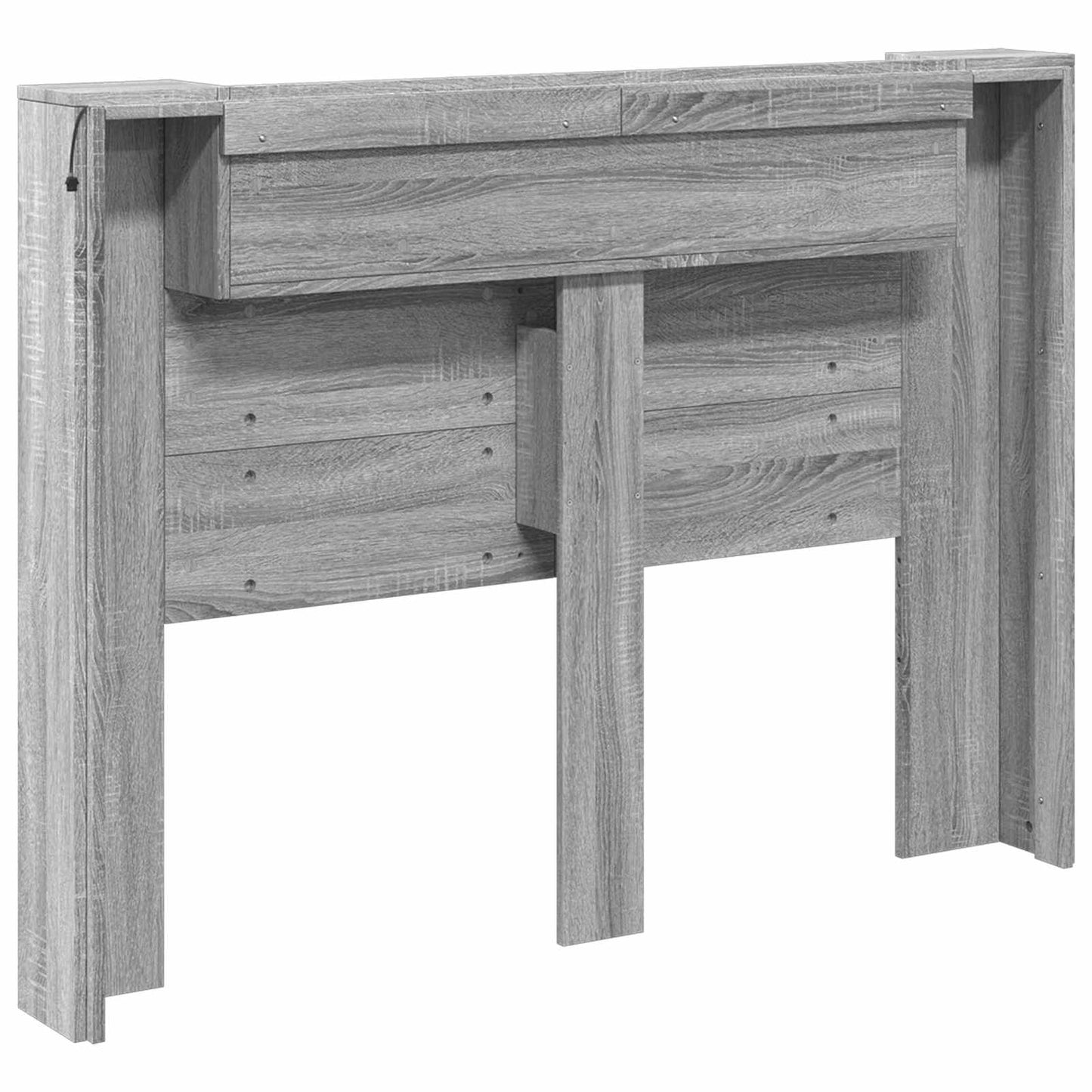 Headboard Grey Sonoma 140 x 16.5 x 103.5 cm Engineered Wood