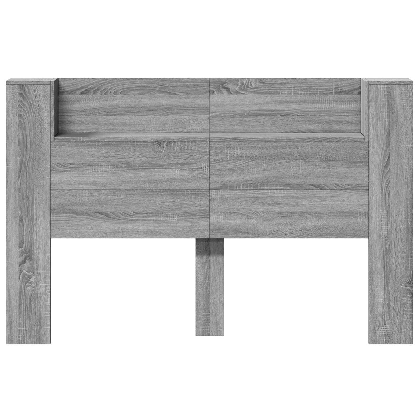 Headboard Grey Sonoma Engineered Wood