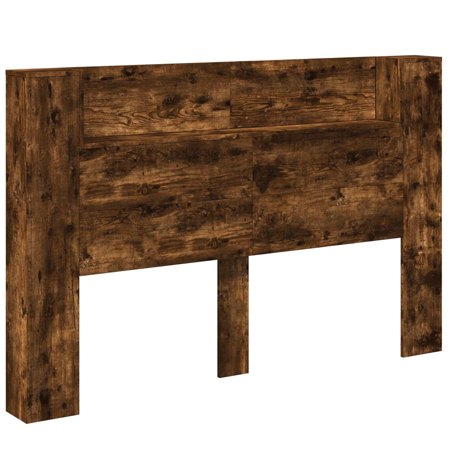 Headboard Smoked Oak 160 x 16.5 x 103.5 cm Engineered Wood