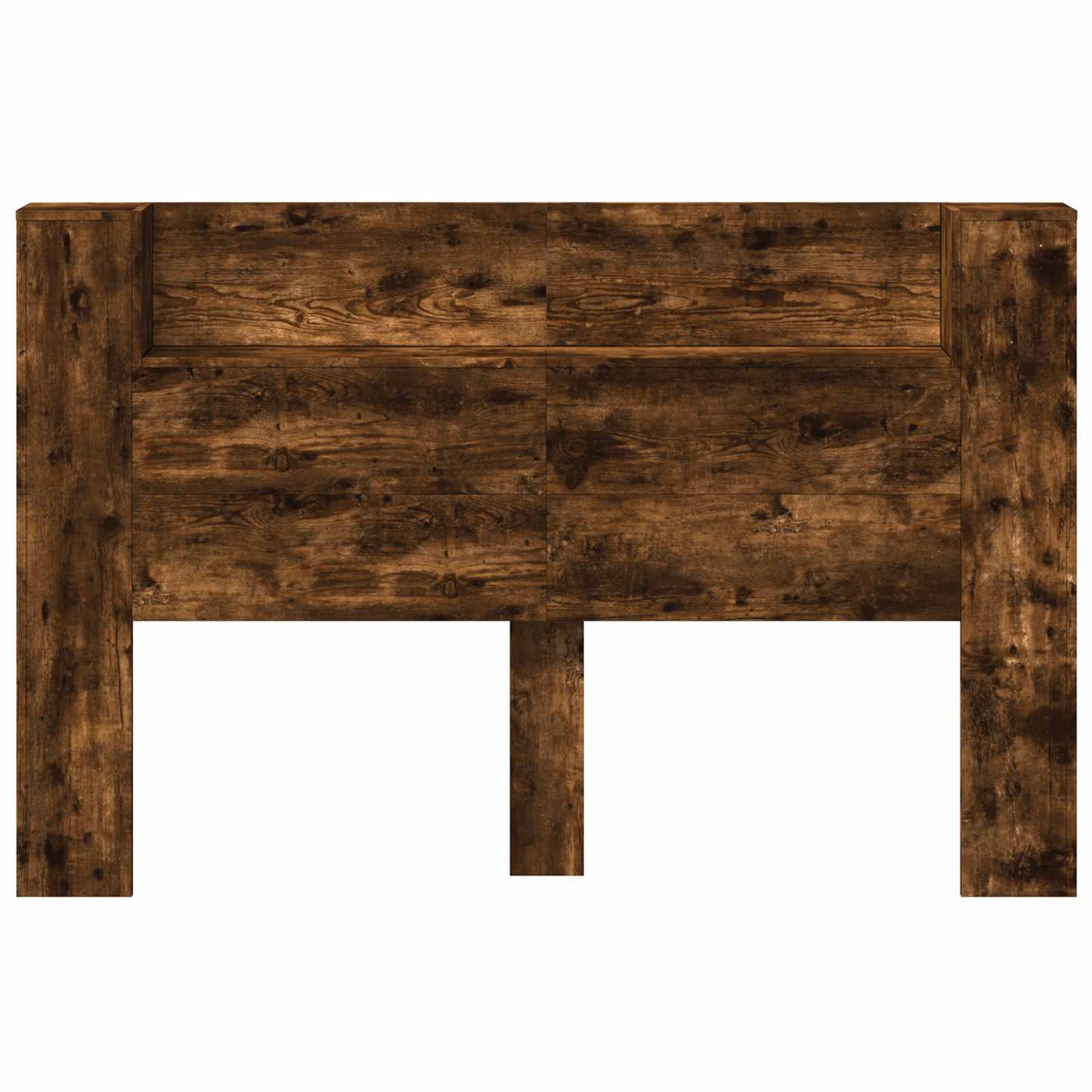 Headboard Smoked Oak 160 x 16.5 x 103.5 cm Engineered Wood