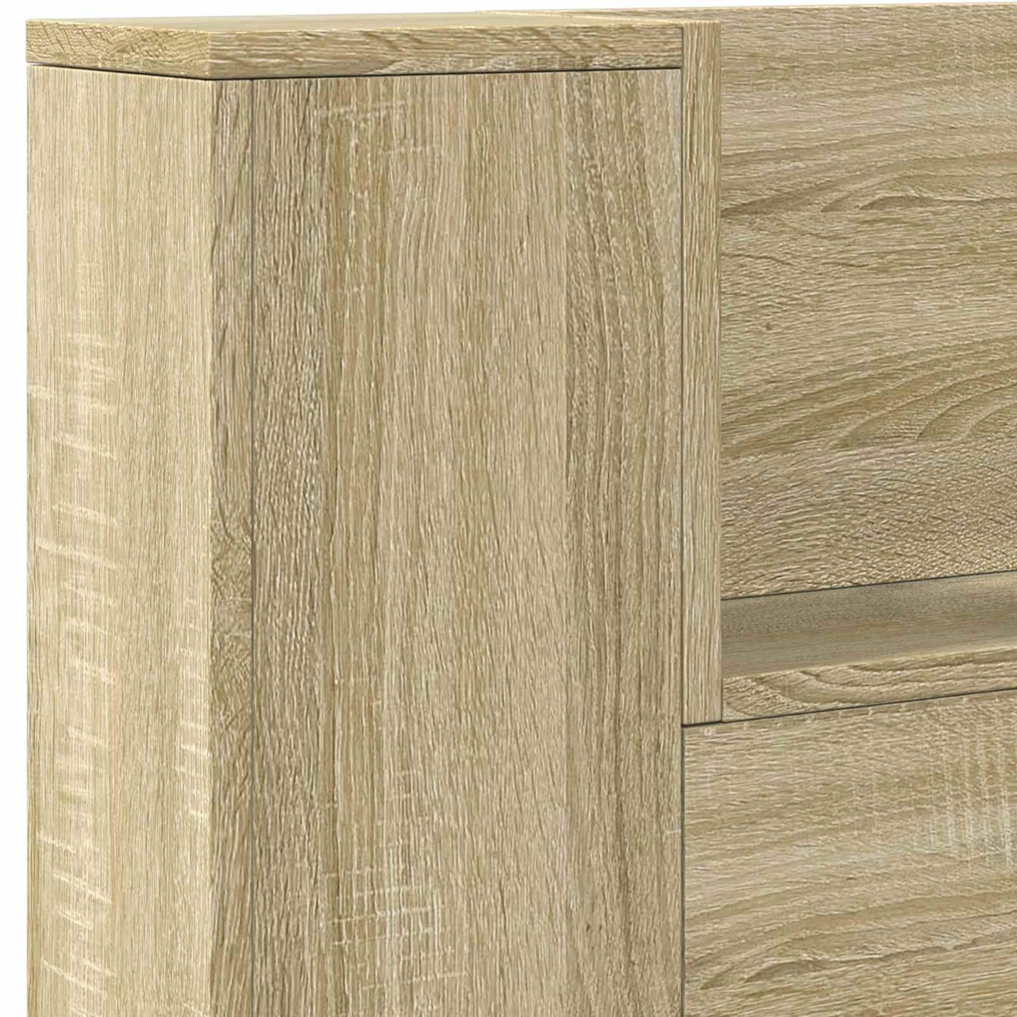 Headboard Sonoma Oak 160 x 16.5 x 103.5 cm Engineered Wood