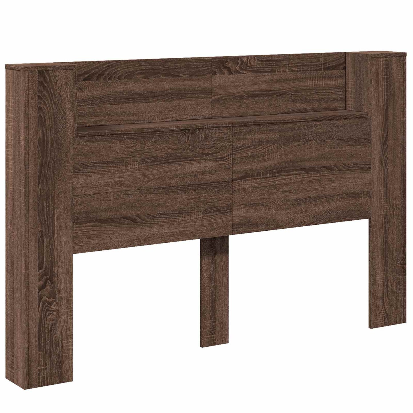Headboard Brown Oak 160 x 16.5 x 103.5 cm Engineered Wood