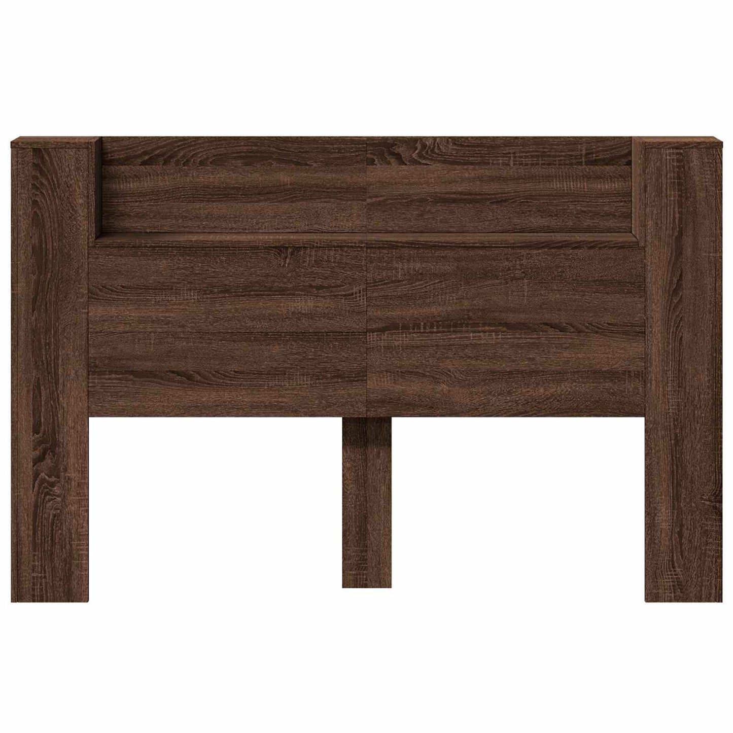 Headboard Brown Oak 160 x 16.5 x 103.5 cm Engineered Wood