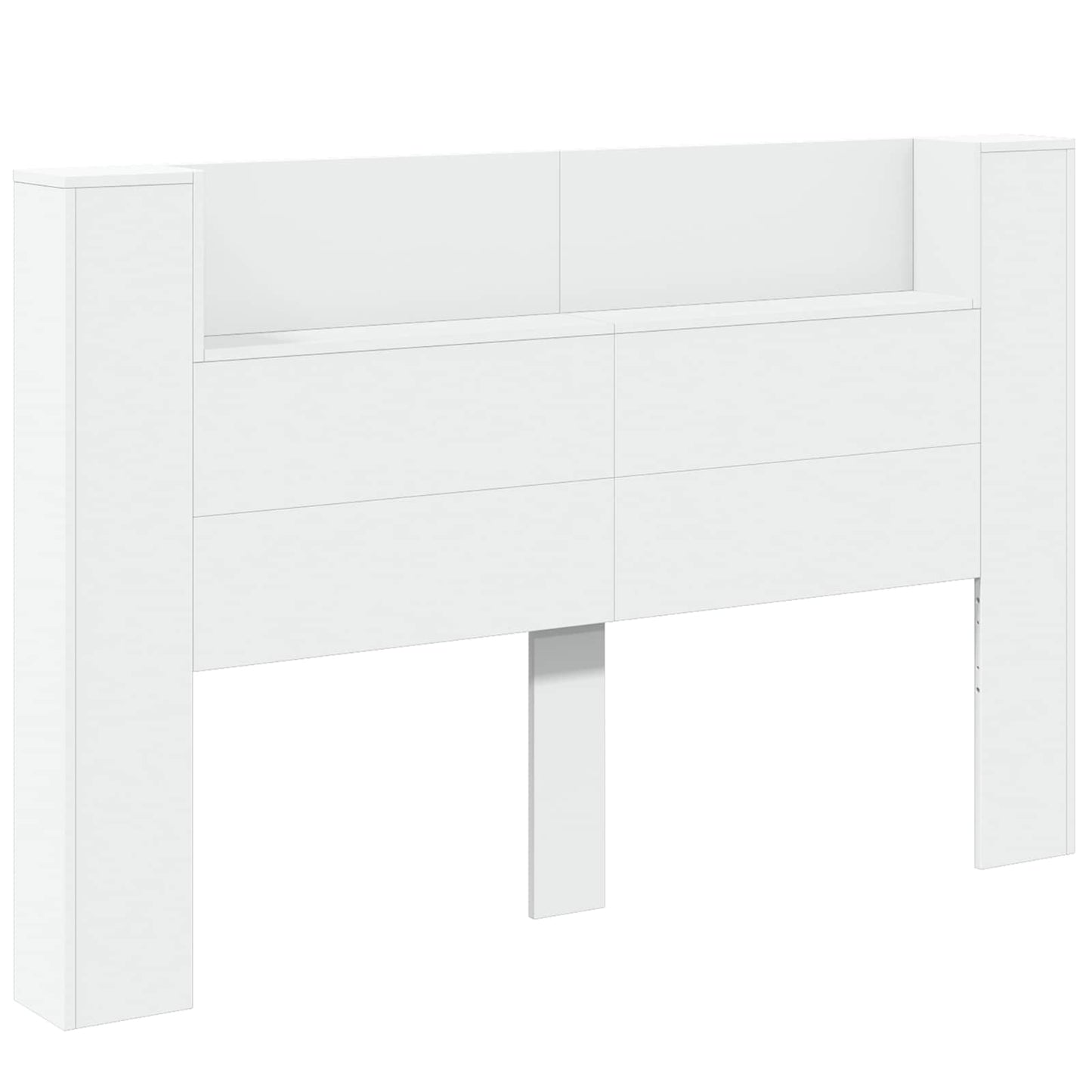 Headboard White Engineered Wood
