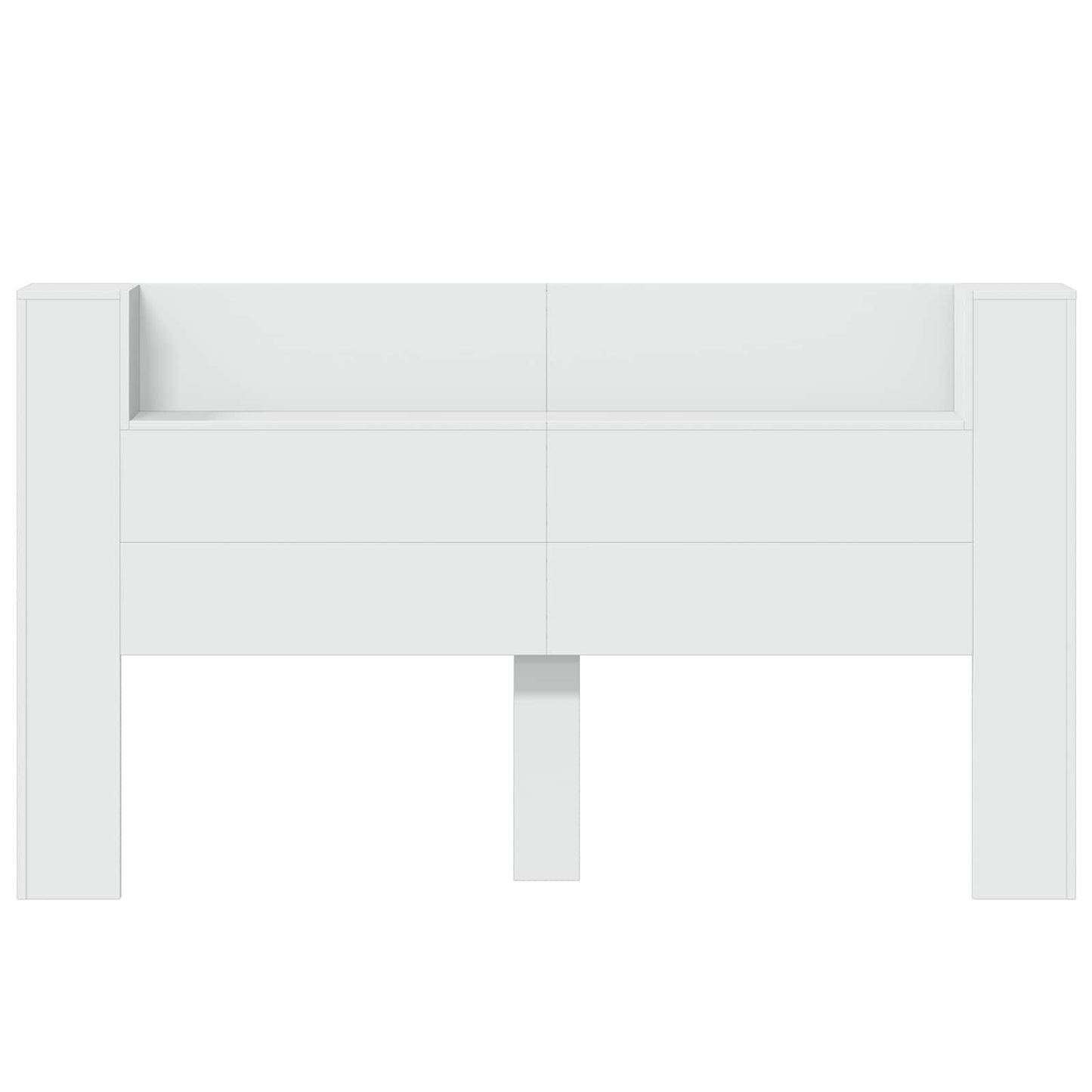 Headboard White Engineered Wood