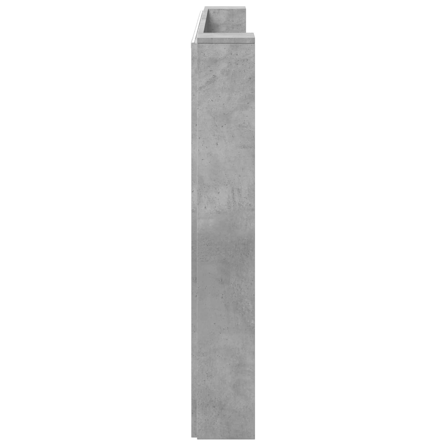 Headboard Concrete Grey 180 x 16.5 x 103.5 cm Engineered Wood