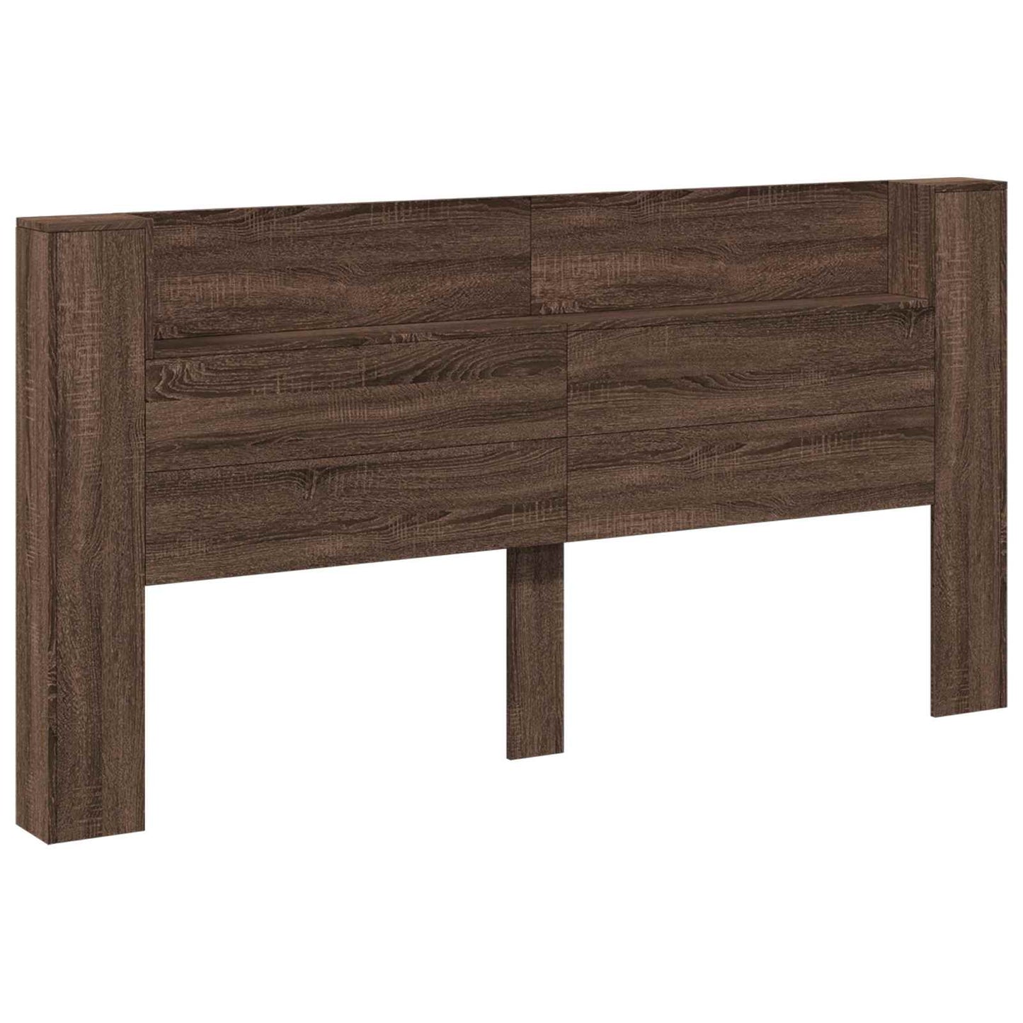 Headboard Brown Oak Engineered Wood