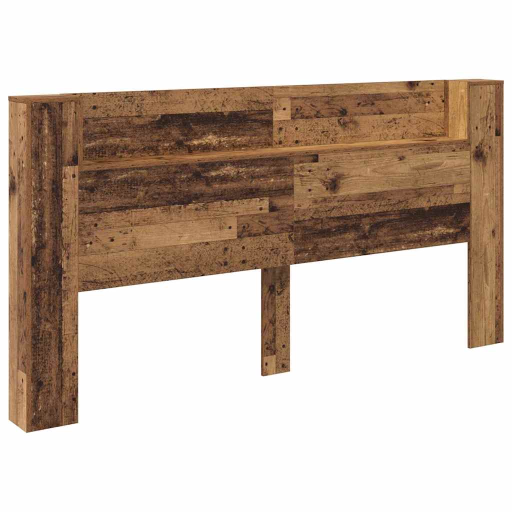 Headboard Old Wood 200 x 15 x 103.5 cm Engineered Wood