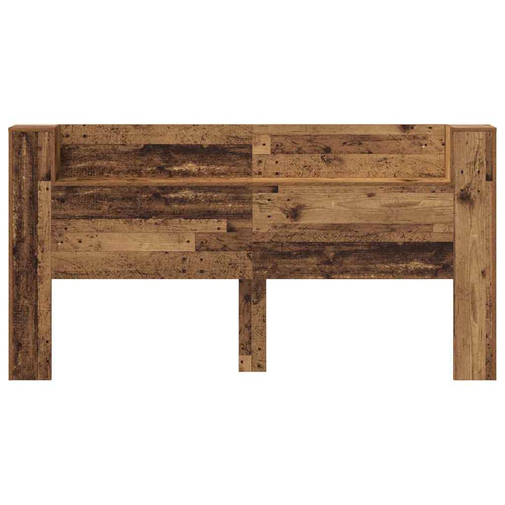Headboard Old Wood 200 x 15 x 103.5 cm Engineered Wood