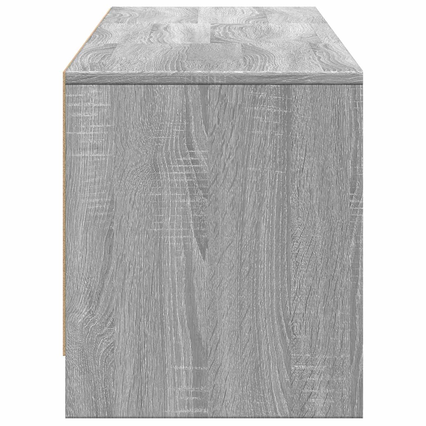 TV Cabinet with LED with LED Grey Sonoma 165 x 34 x 40 cm