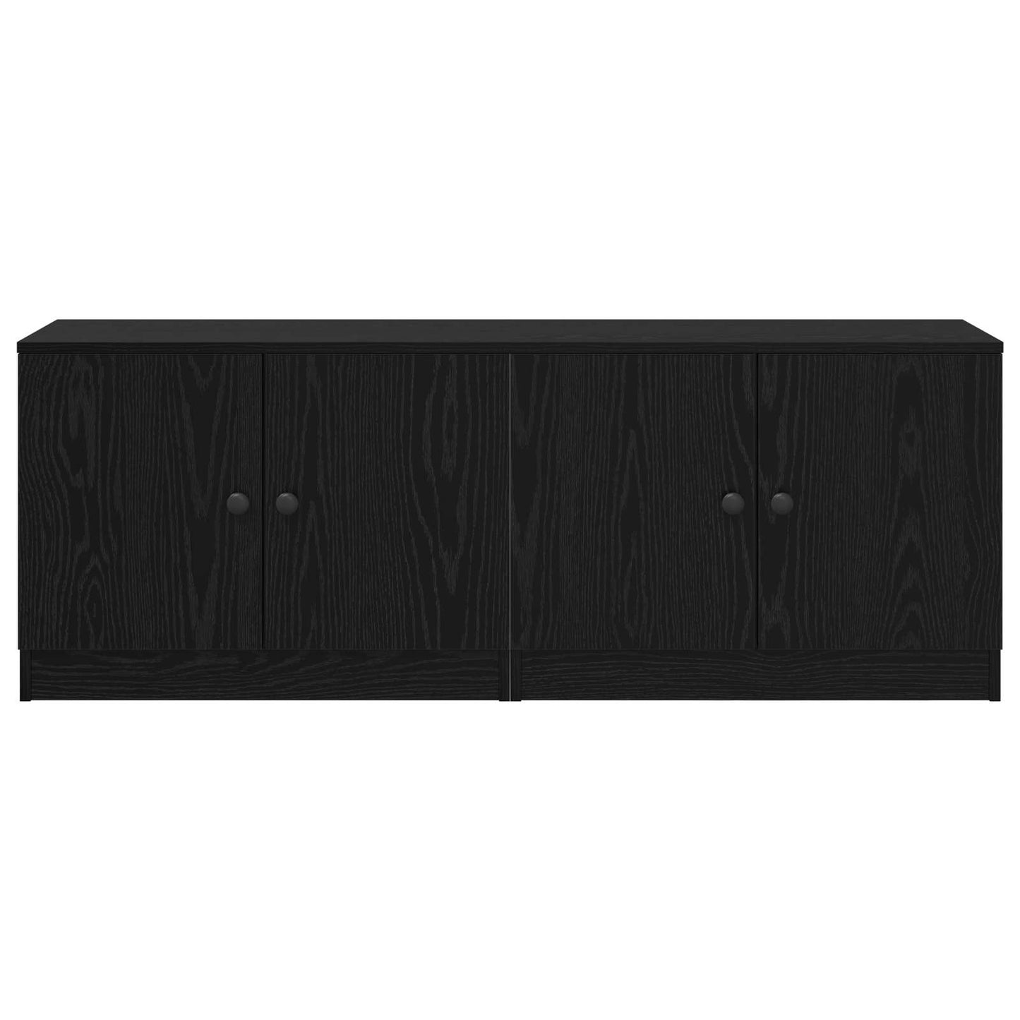 Storage Cabinet for Loft Bed 2 pcs Black Oak 66 x 35 x 48 cm