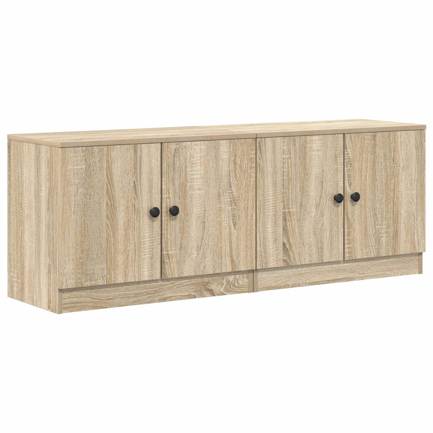 Bed Cabinet 2 pcs Sonoma Oak 66 x 35 x 48 cm Engineered Wood