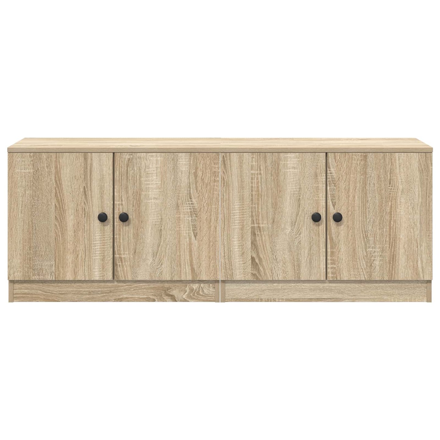 Bed Cabinet 2 pcs Sonoma Oak 66 x 35 x 48 cm Engineered Wood