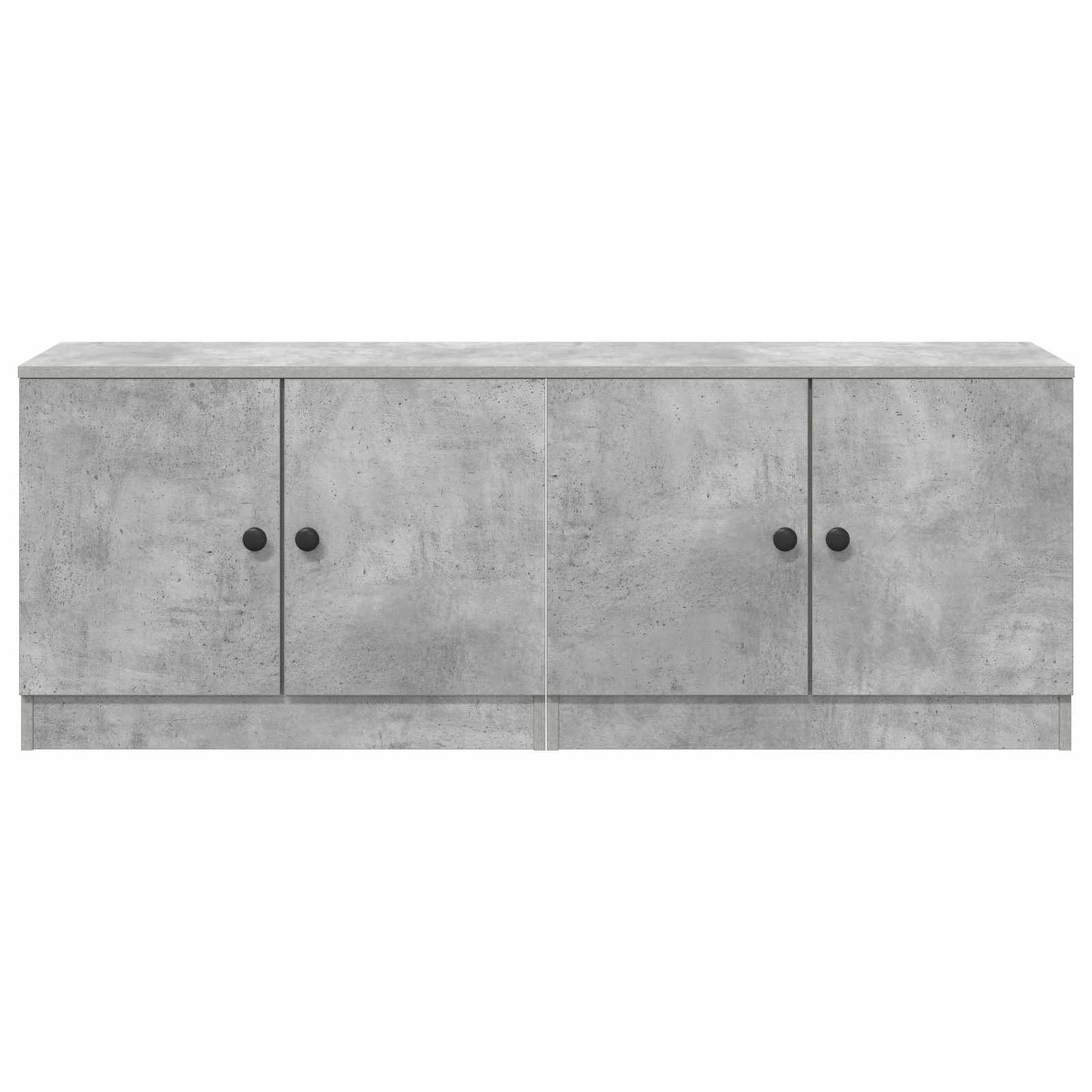 Storage Cabinet for Loft Bed 2 pcs Concrete Grey