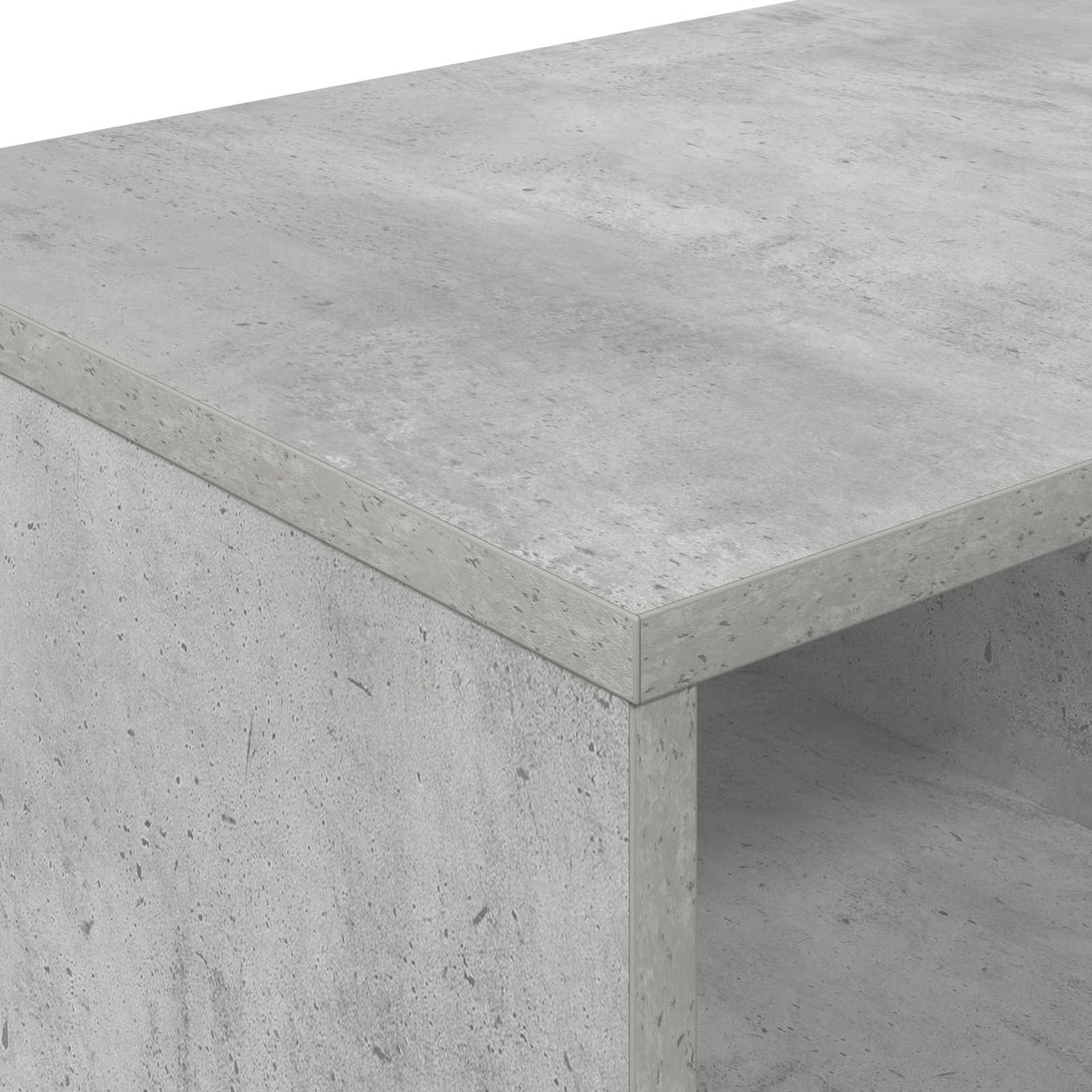 Bed Cabinet 2 pcs Concrete Grey 66 x 33 x 48 cm Engineered Wood