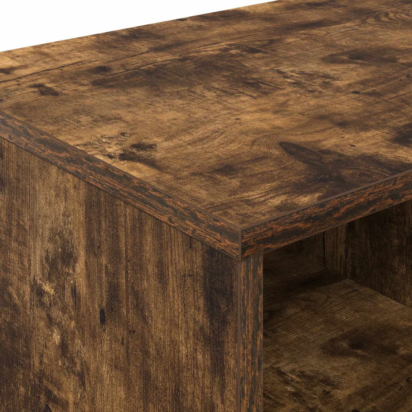 Bed Cabinet 2 pcs Smoked Oak 66 x 33 x 48 cm Engineered Wood