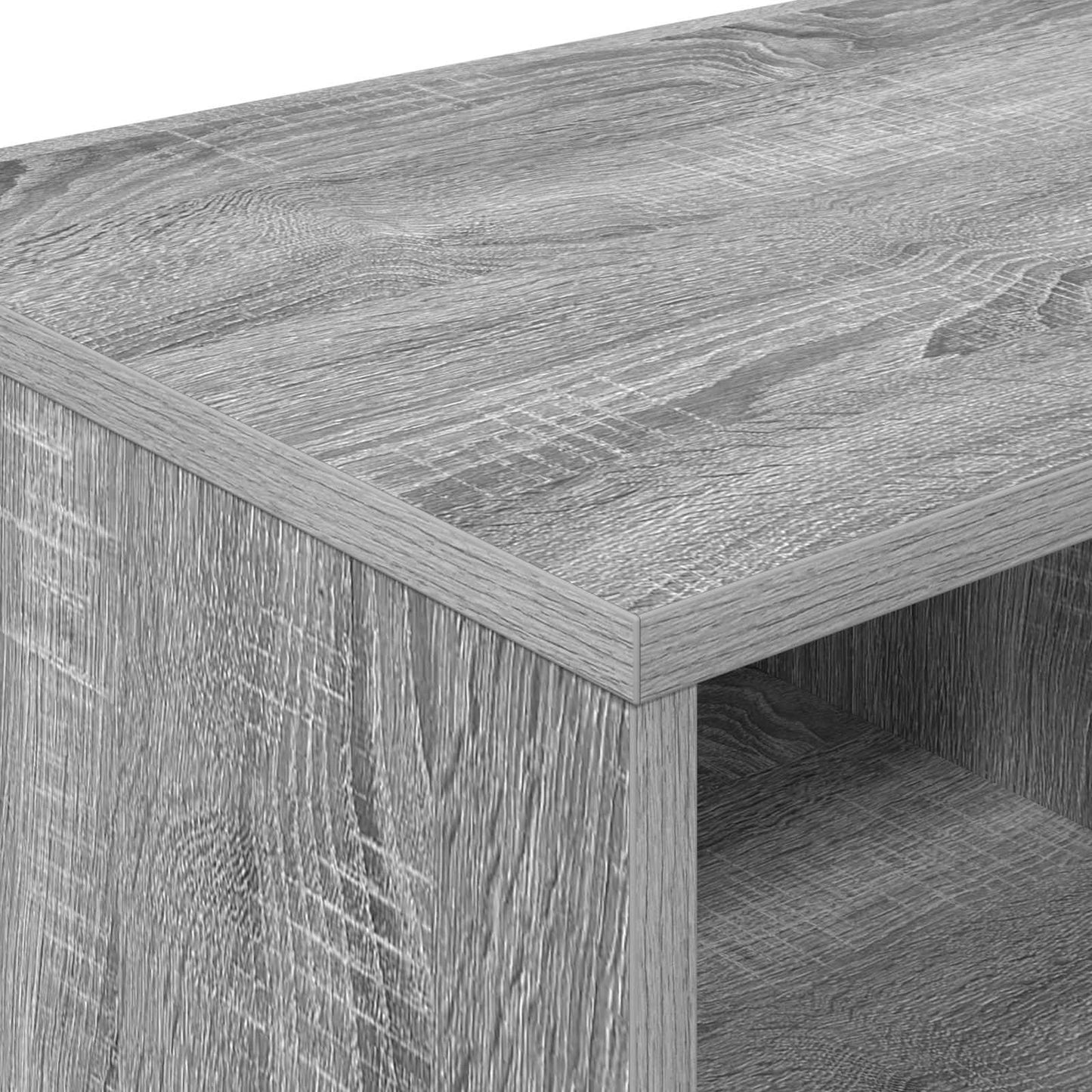 Bed Cabinet 2 pcs Grey Sonoma 66 x 33 x 48 cm Engineered Wood
