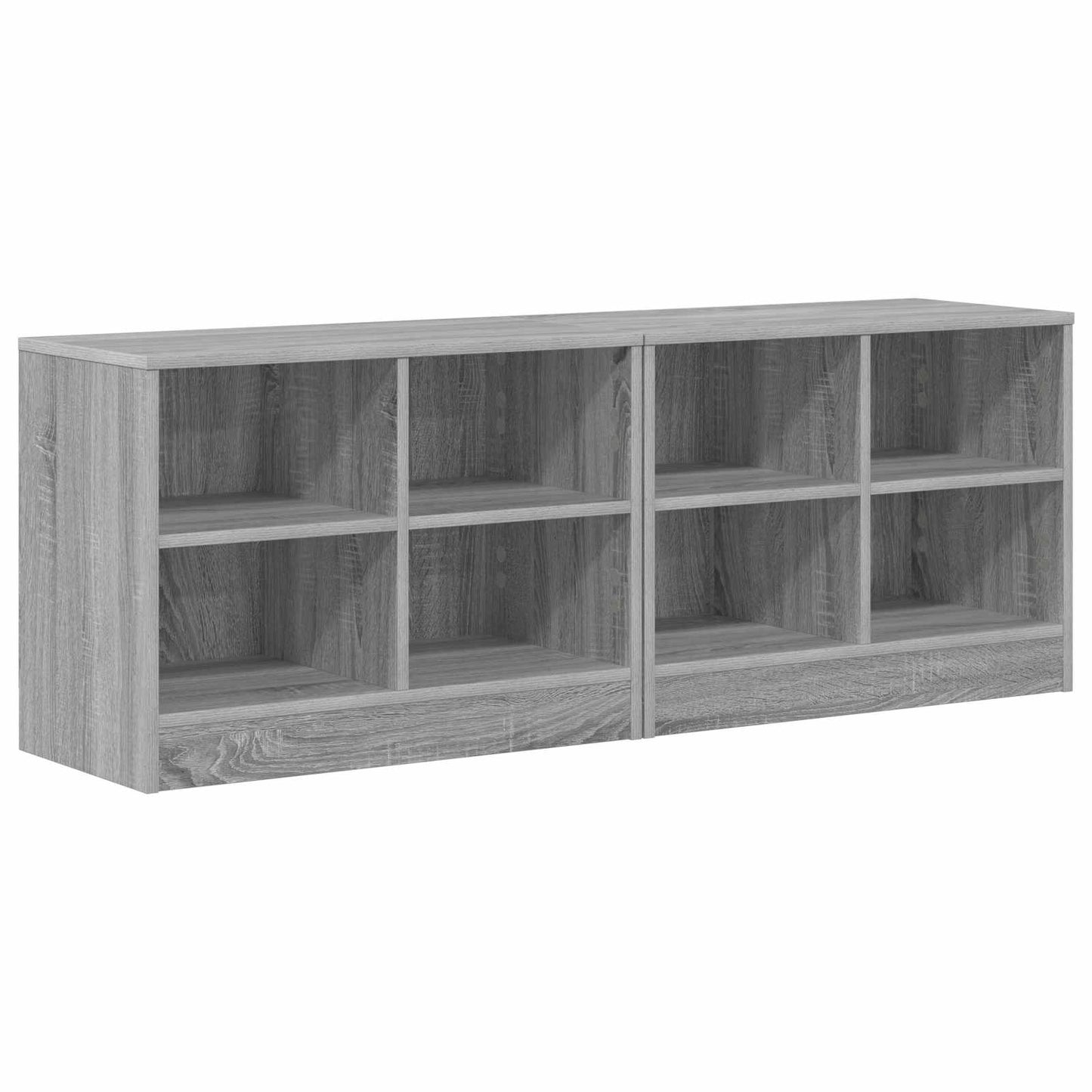 Bed Cabinet 2 pcs Grey Sonoma 66 x 33 x 48 cm Engineered Wood